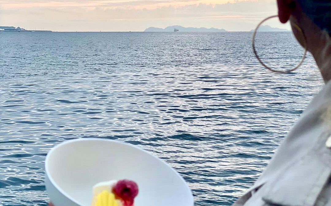 Solpor gastronómico en la Ría de Vigo